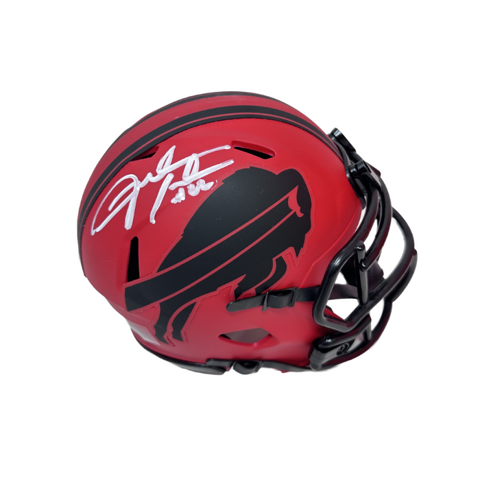 Fred Jackson Signed Buffalo Bills RAVE Speed Mini Helmet