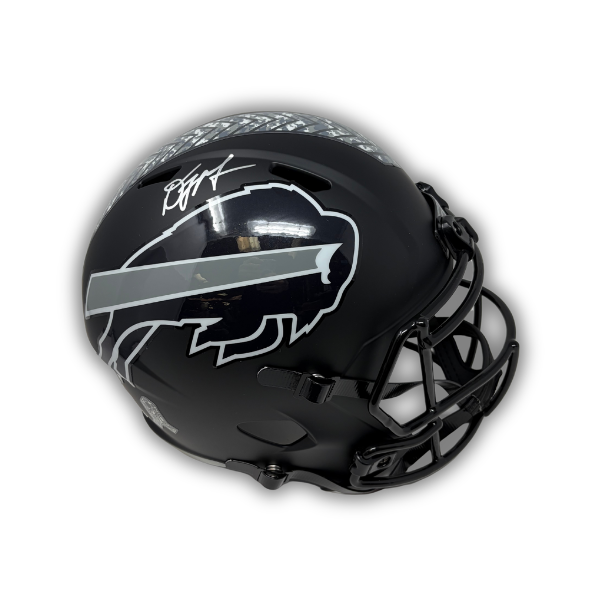 DJ Moore Signed Buffalo Bills 2026 Salute to Service Speed Mini Helmet