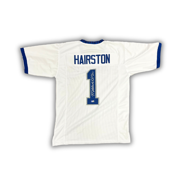 Max Hairston Autographed Pro-Style White College Football Jersey