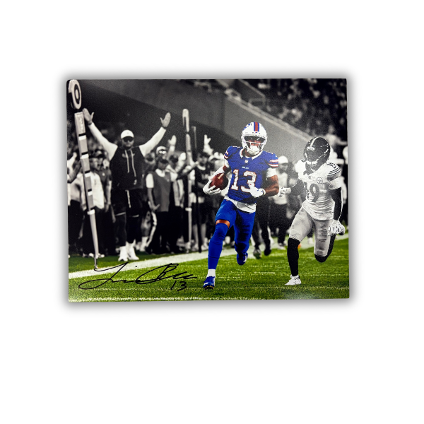 Skyler Bell Signed Preseason Touchdown Spotlight Photo