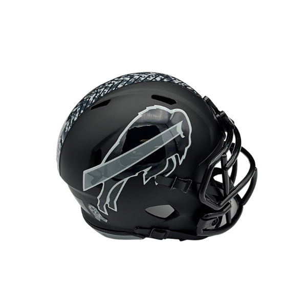 PRE-SALE: Khalil Shakir Signed Buffalo Bills 2026 Salute to Service Speed Mini Helmet