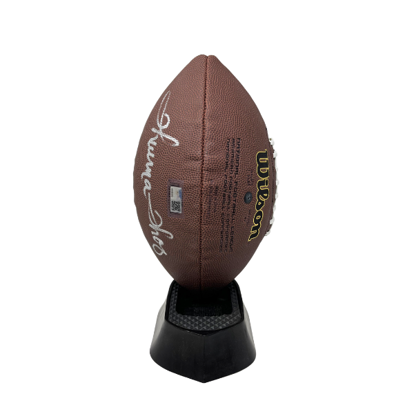 Thurman Thomas Signed Wrong Panel Wilson Replica Football