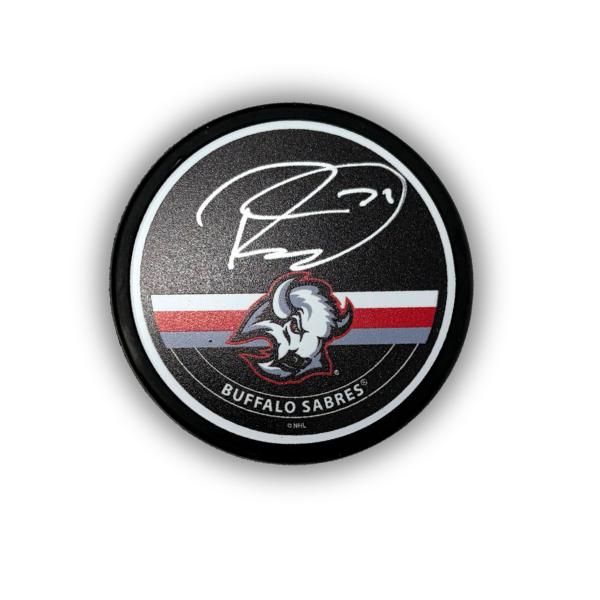 Ryan McLeod Signed Buffalo Sabres Autograph Ring Goathead Puck