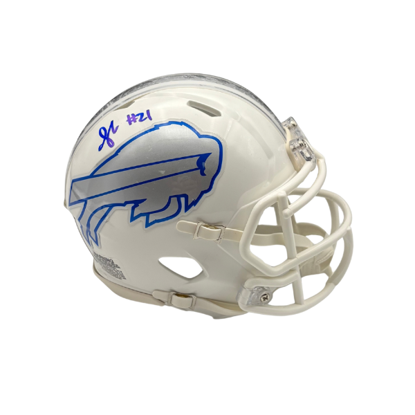 Davison Igbinosun Signed Buffalo Bills Rivalries Speed Mini Helmet