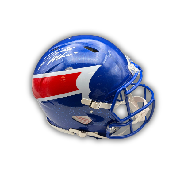 Josh Allen Signed Buffalo Bills Full Size Nickel City Alternate Speed Authentic Helmet