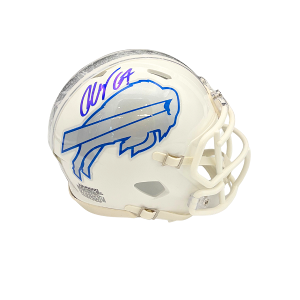 O'Cyrus Torrence Signed Buffalo Bills Rivalries Speed Mini Helmet