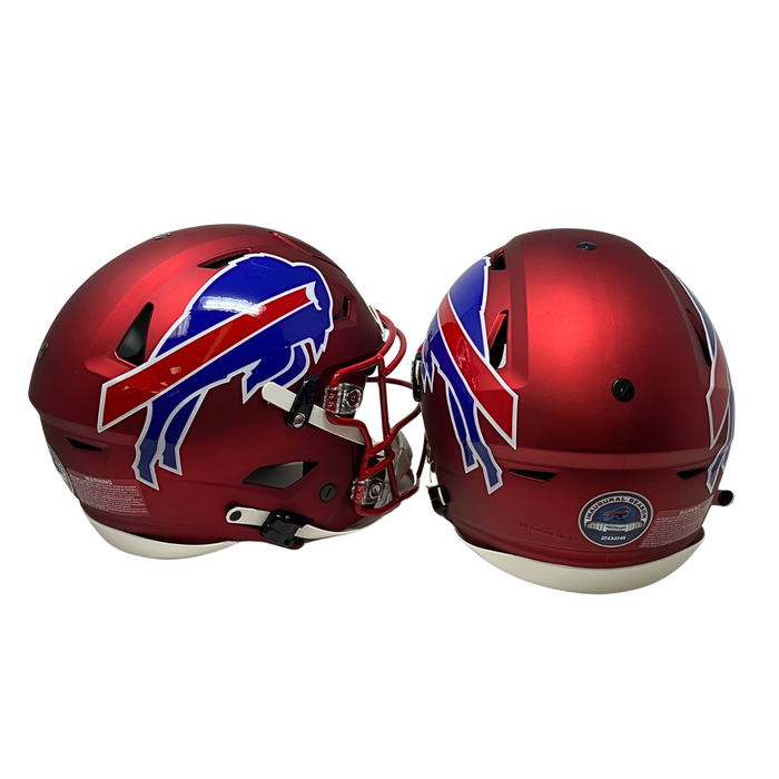 PRE-SALE: Josh Allen Signed TSE Exclusive Red Full Size Speed Flex Authentic Helmet