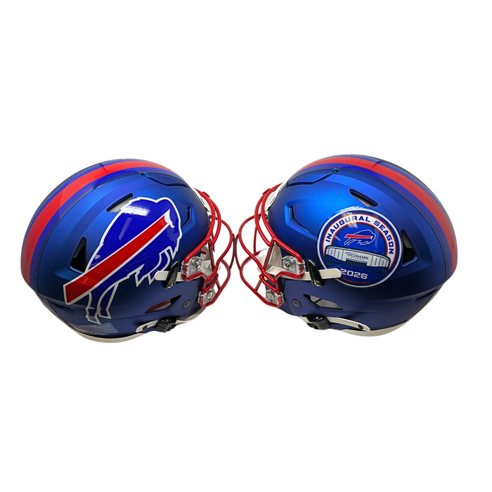 PRE-SALE: Josh Allen Signed TSE Exclusive Blue Full Size Speed Flex Authentic Helmet