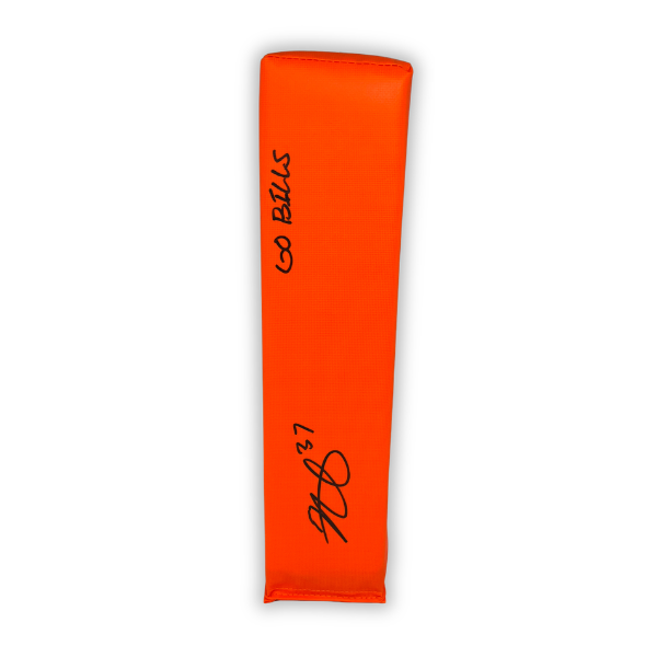 Jordan Hancock Signed Replica Pylon with "Go Bills"