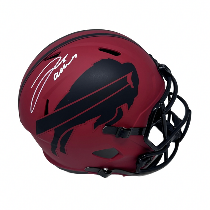 Josh Allen Signed Buffalo Bills Full Size RAVE Speed Replica Helmet