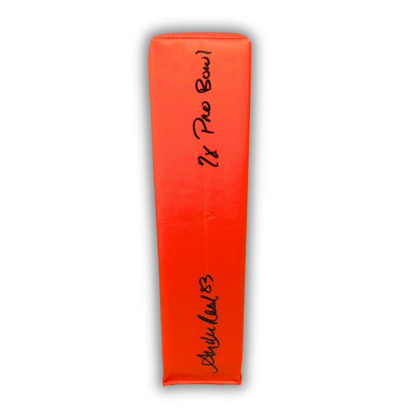 Andre Reed Signed Replica End Zone Pylon with "7x Pro Bowl"