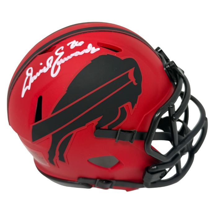 David Edwards Signed Buffalo Bills RAVE Speed Mini Helmet