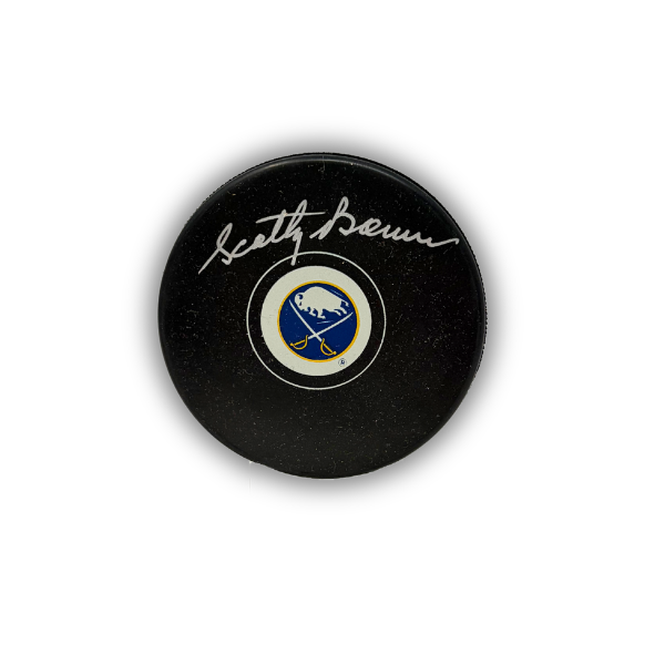 Scotty Bowman Signed Buffalo Sabres Small Logo Hockey Puck