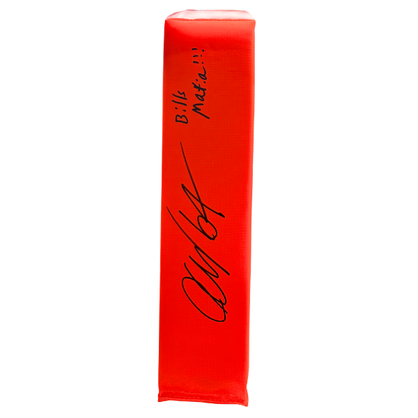 O'Cyrus Torrence Signed Replica End Zone Pylon with "Bills Mafia"