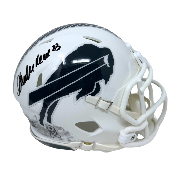 Andre Reed Signed Buffalo Bills 2024 Salute to Service Speed Mini Helmet