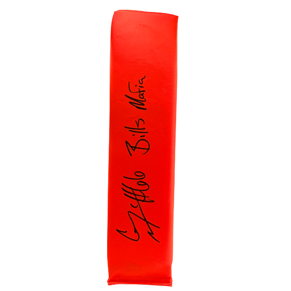 Connor McGovern Signed Replica End Zone Pylon "Bills Mafia"