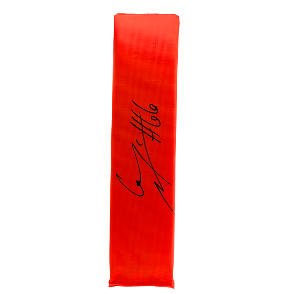 Connor McGovern Signed Replica End Zone Pylon