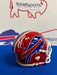 Pre-Sale: Ray Davis Autographed Red Throwback Speed Mini Helmet TSE Buffalo 