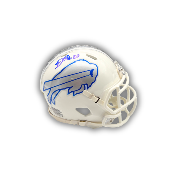Dee Alford Signed Buffalo Bills Rivalries Speed Mini Helmet