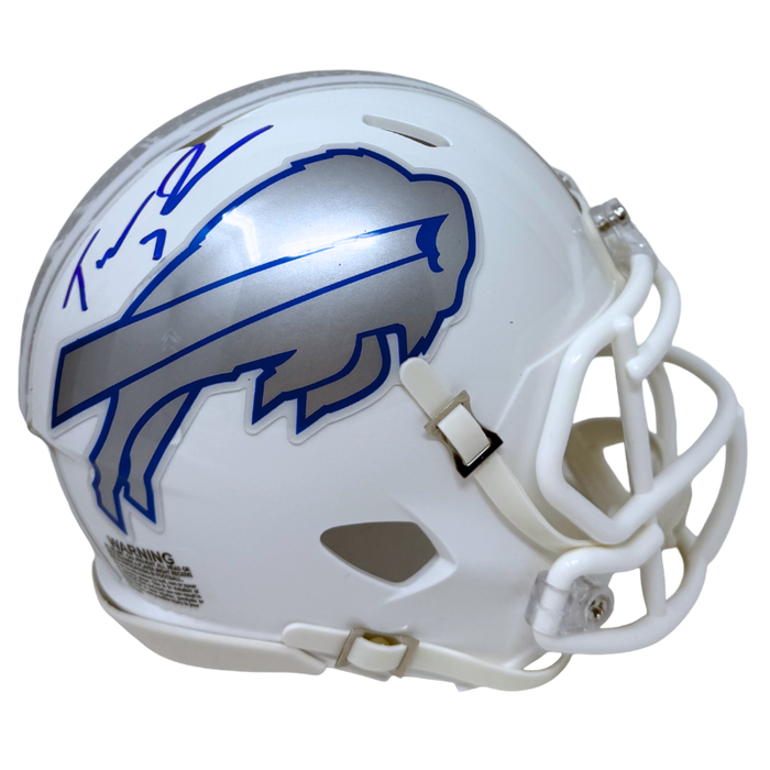 Taron Johnson Signed Buffalo Bills Rivalries Speed Mini Helmet