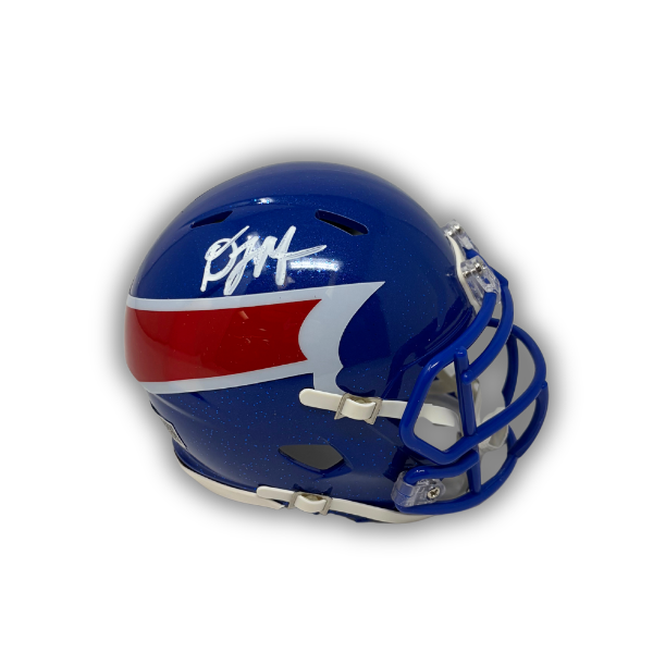 DJ Moore Signed Buffalo Bills Nickel City Alternate Speed Mini Helmet