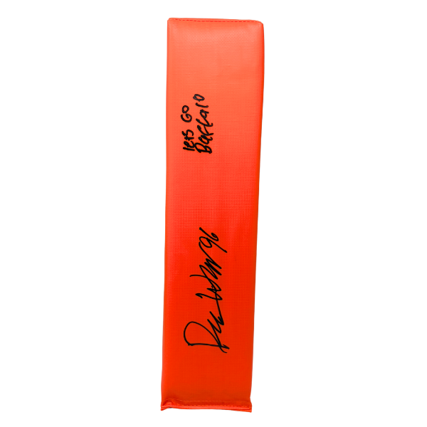 Deone Walker Signed Replica End Zone Pylon with "Let's Go Buffalo"