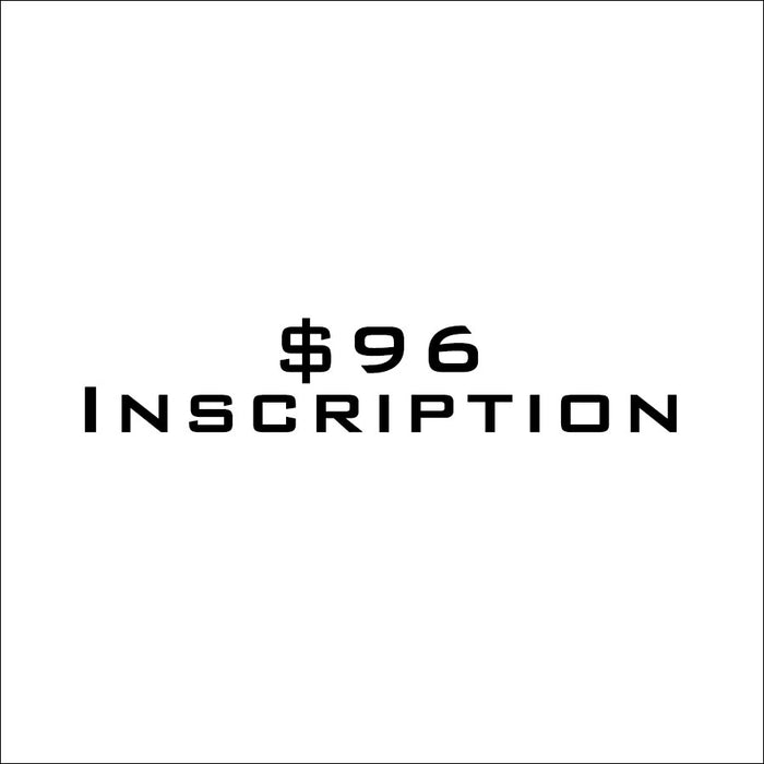 $96 Inscription