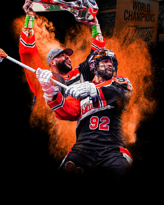 PRE-SALE: Dhane Smith Signed Color Burst Collage Photo