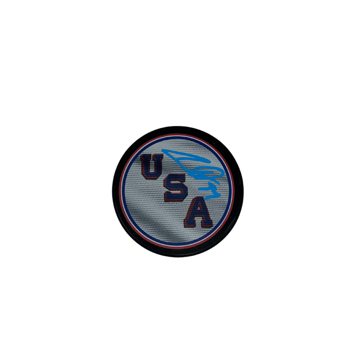 Auston Matthews Signed USA Hockey Puck