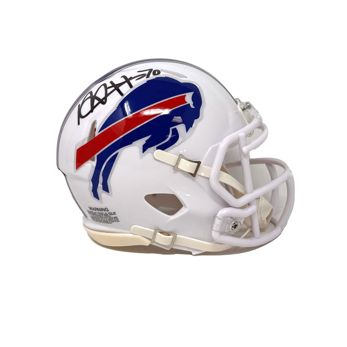 Alec Anderson Signed Buffalo Bills 2021 Speed Mini Helmet