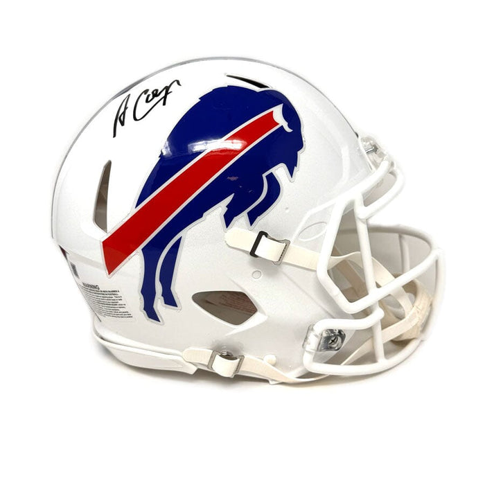 Amari Cooper Signed Buffalo Bills Full Size 2021 Speed Replica Helmet Signed Full Size Helmets TSE Buffalo 