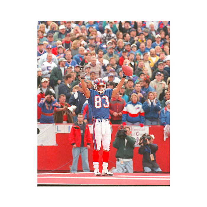 PRE-SALE: Andre Reed Signed Arms Raised in Endzone Photo