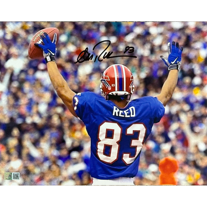 Andre Reed Signed Arms Raised Photo Signed Photos TSE Buffalo 11x14 