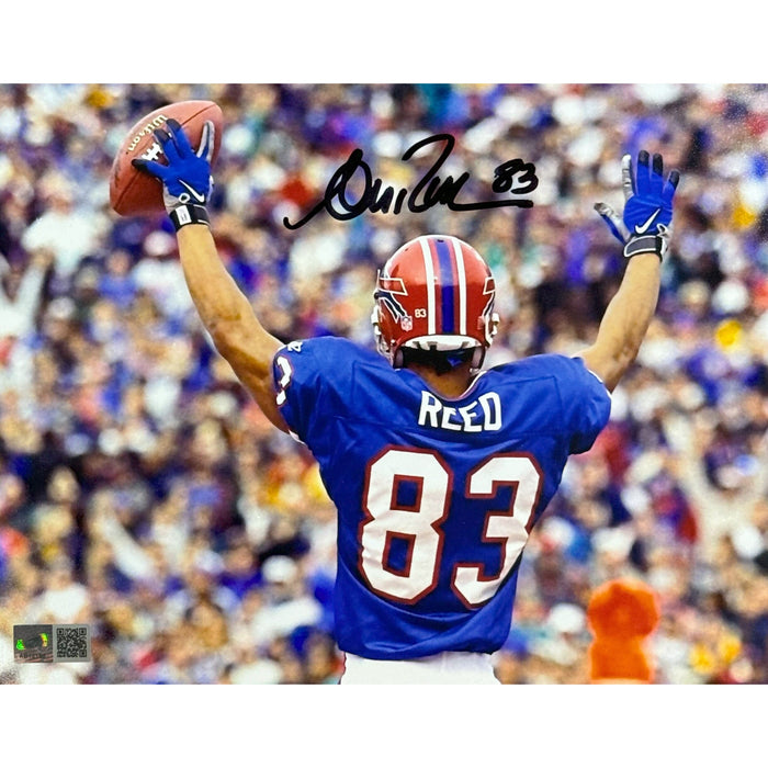 Andre Reed Signed Arms Raised Photo Signed Photos TSE Buffalo 8x10 