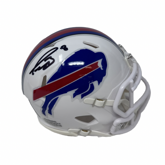Terrel Bernard Signed Buffalo Bills 2021 Speed Mini Helmet