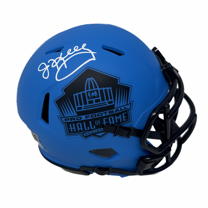 Jim Kelly Signed Hall of Fame RAVE Speed Mini Helmet
