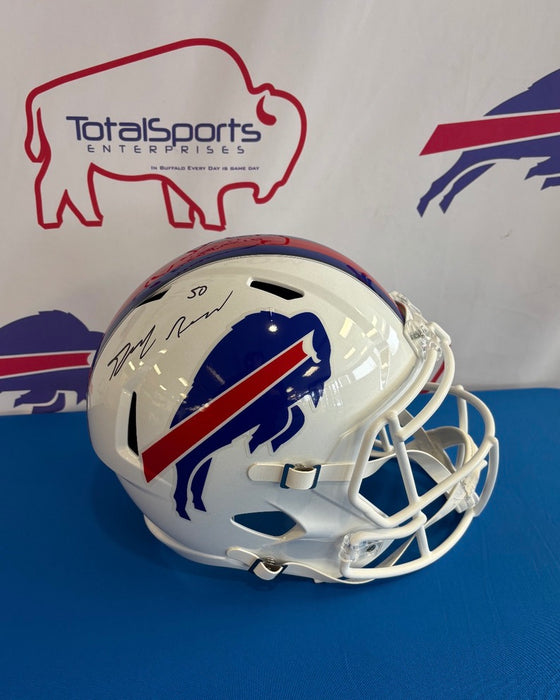 Facebook Auction: Greg Rousseau Autographed Full Size Speed Replica Helmet