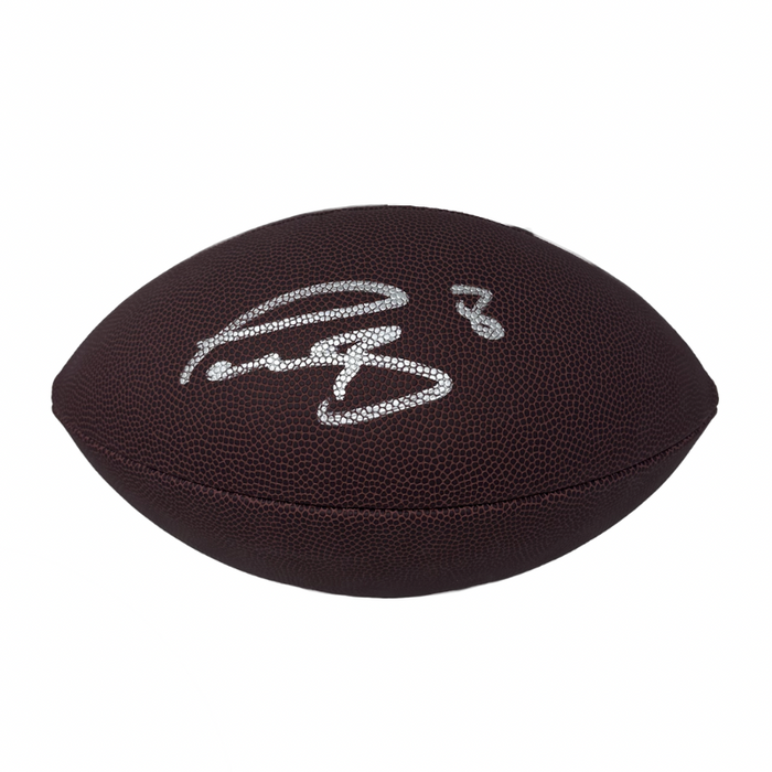 Terrel Bernard Signed Wilson Replica Football