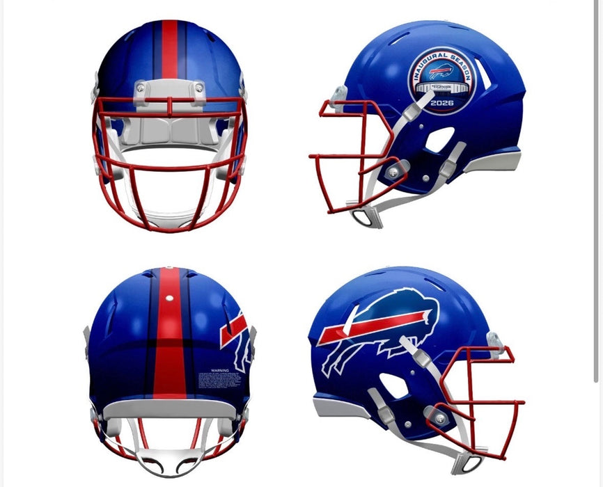 PRE-SALE: Michael Hoecht Signed TSE Exclusive Blue Speed Mini Helmet