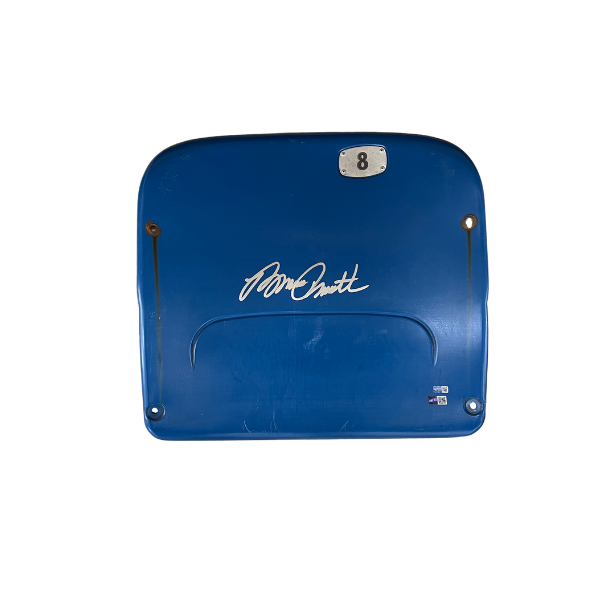 Bruce Smith Autographed Authentic Highmark Stadium Blue Seatback