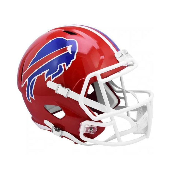 PRE-SALE: Reggie Gilliam  Signed Buffalo Bills Replica TB Red Full Size Speed Helmet PRE-SALE TSE Buffalo 