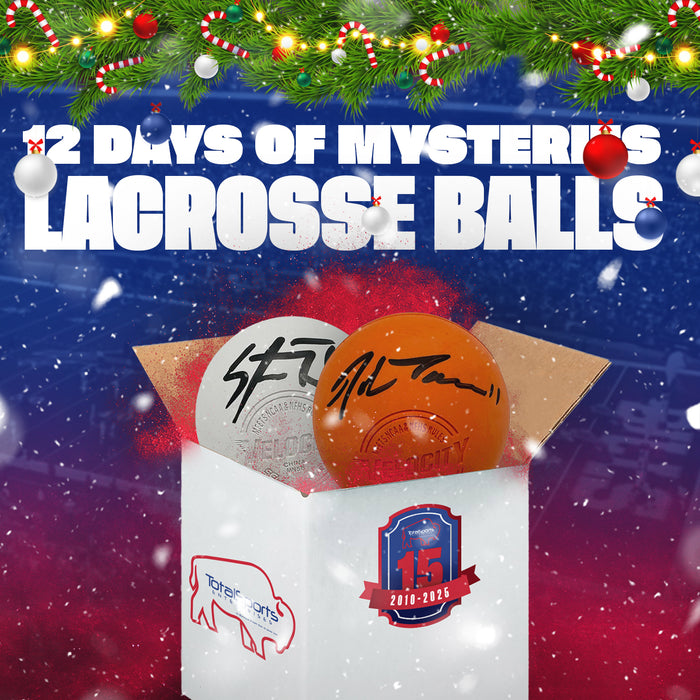 TSE Buffalo Bandits Mystery Autographed Lacrosse Ball