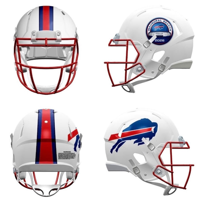 PRE-SALE: Joe DeLamielleure Signed TSE Exclusive White Full Size Speed Replica Helmet with HOF '03