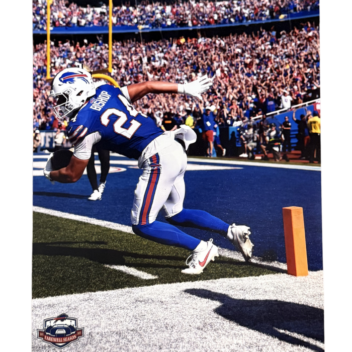 Cole Bishop Unsigned Leaning in Blue 8x10 Photo