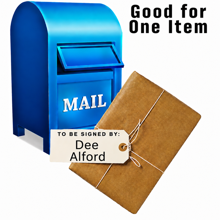 Mail-in: Get Your Premium Item Signed by Dee Alford