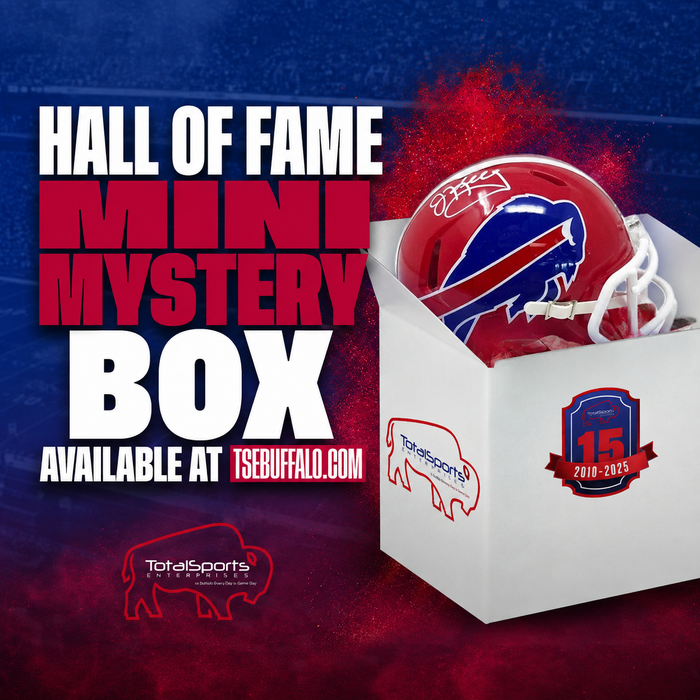 TSE Buffalo HOF Mini Helmet Mystery