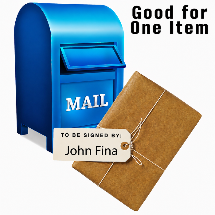 Mail-In: Get Any Item Signed By John Fina