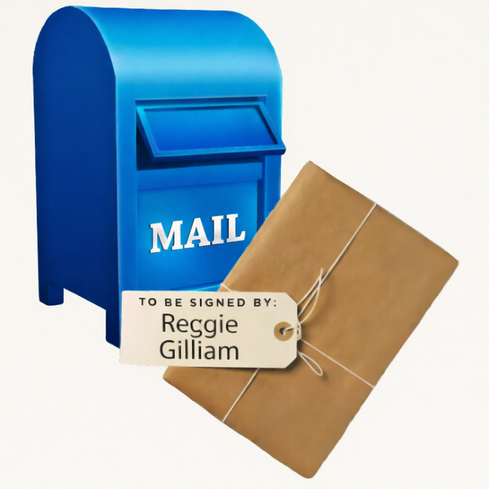 Mail-In: Get Any Item of Yours Signed by Reggie Gilliam