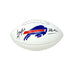 Connor McGovern Signed Buffalo Bills White Logo Football with Bills Mafia Signed Footballs TSE Buffalo 