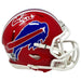 Cornelius Bennett Signed Buffalo Bills Red TB Speed Mini Helmet Signed Mini Helmets TSE Buffalo 